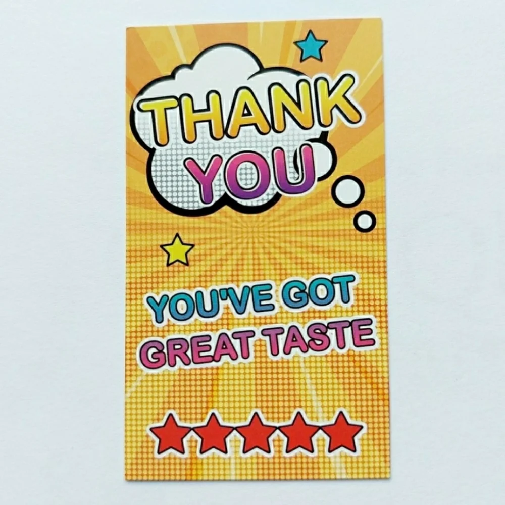 ♥️ 5x25 / 50 Thank You Cards